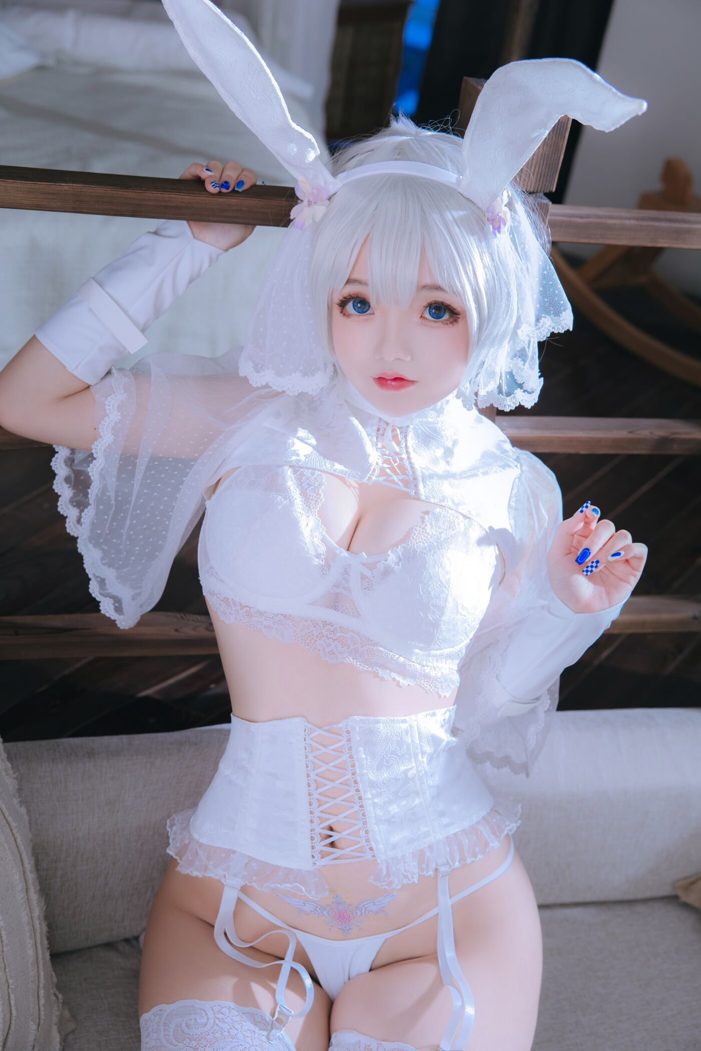 日奈娇 NO.036 小白兔[55P]插图3
